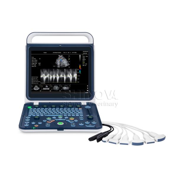 Ecógrafo Portátil Veterinario Doppler Color
