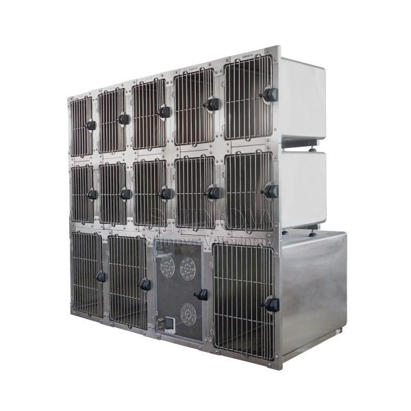 Jaula Para Perros Modular de Acero Inoxidable