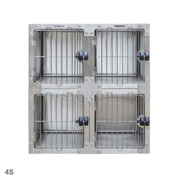 Jaula Para Perros Modular de Acero Inoxidable